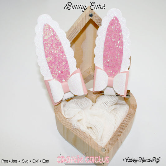 Bunny Ears & Headband | Ears for Girls | Diy Hair Clips